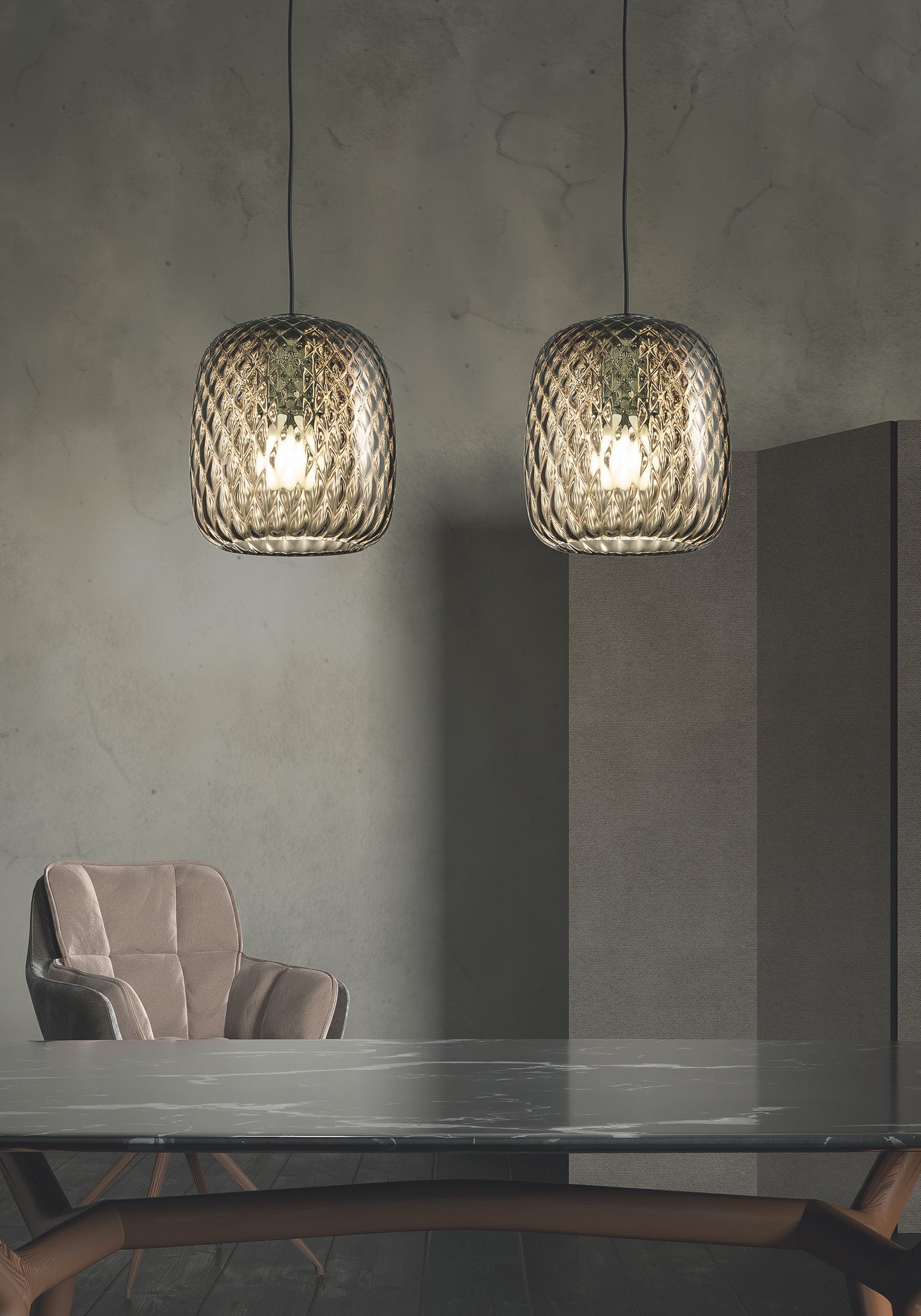 Lampada a sospensione Kaos Baloton
