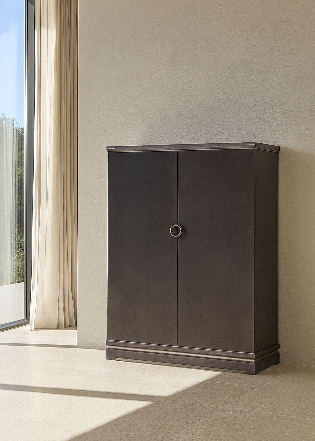 Florence Cabinet Nubuck Leather