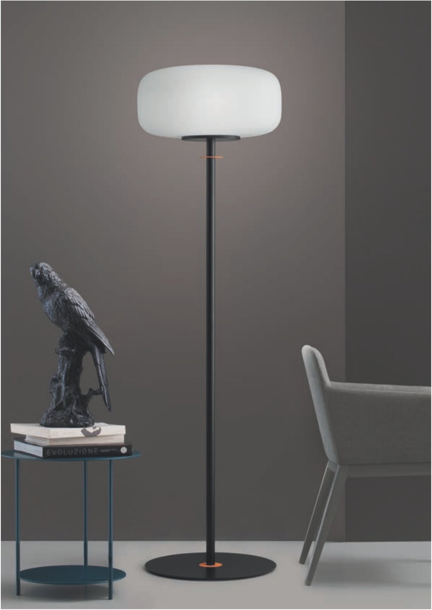 Lampada da terra Kiss