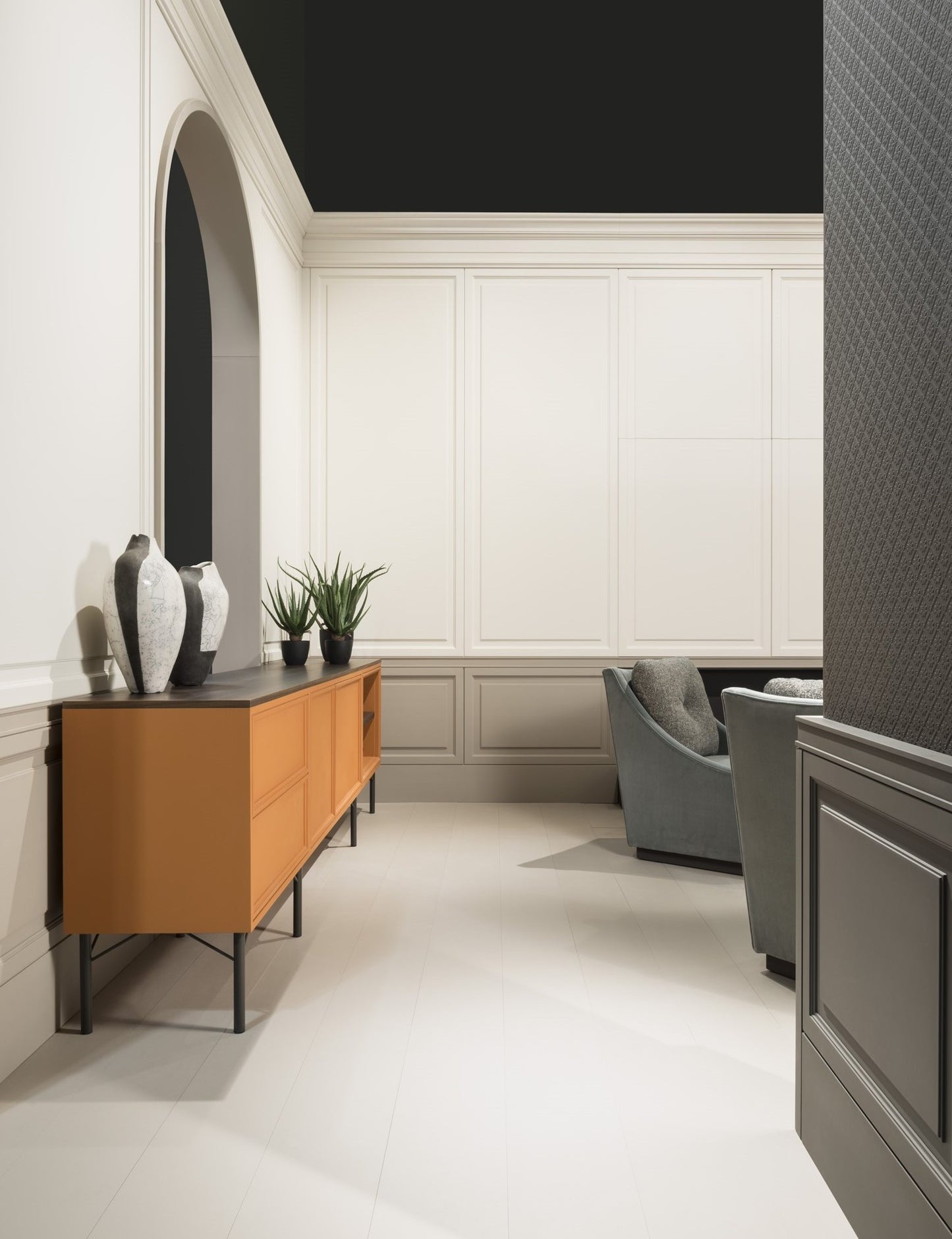 Peninsula Sideboard with Eucalyptus top