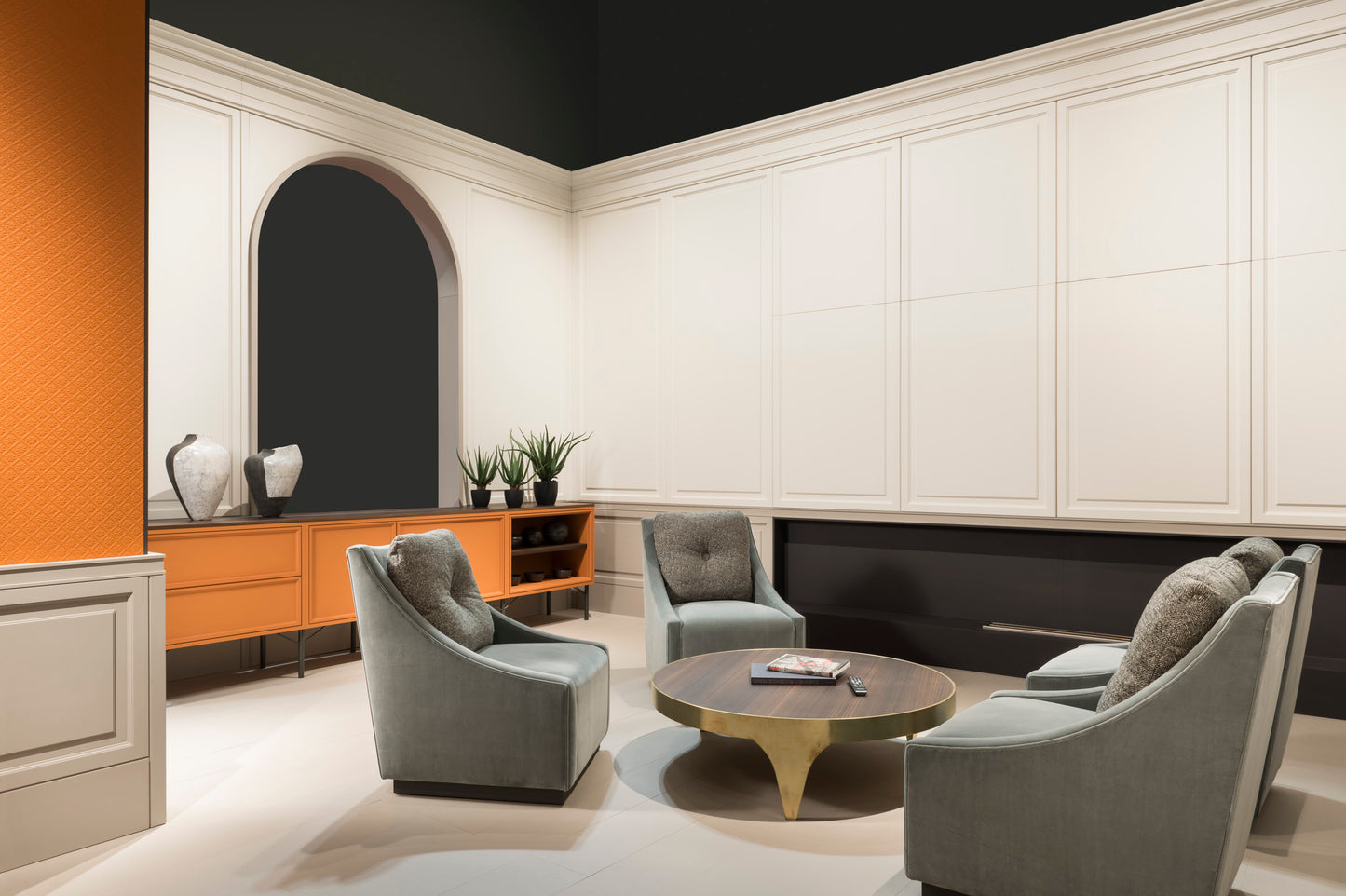 Peninsula Sideboard with Eucalyptus top