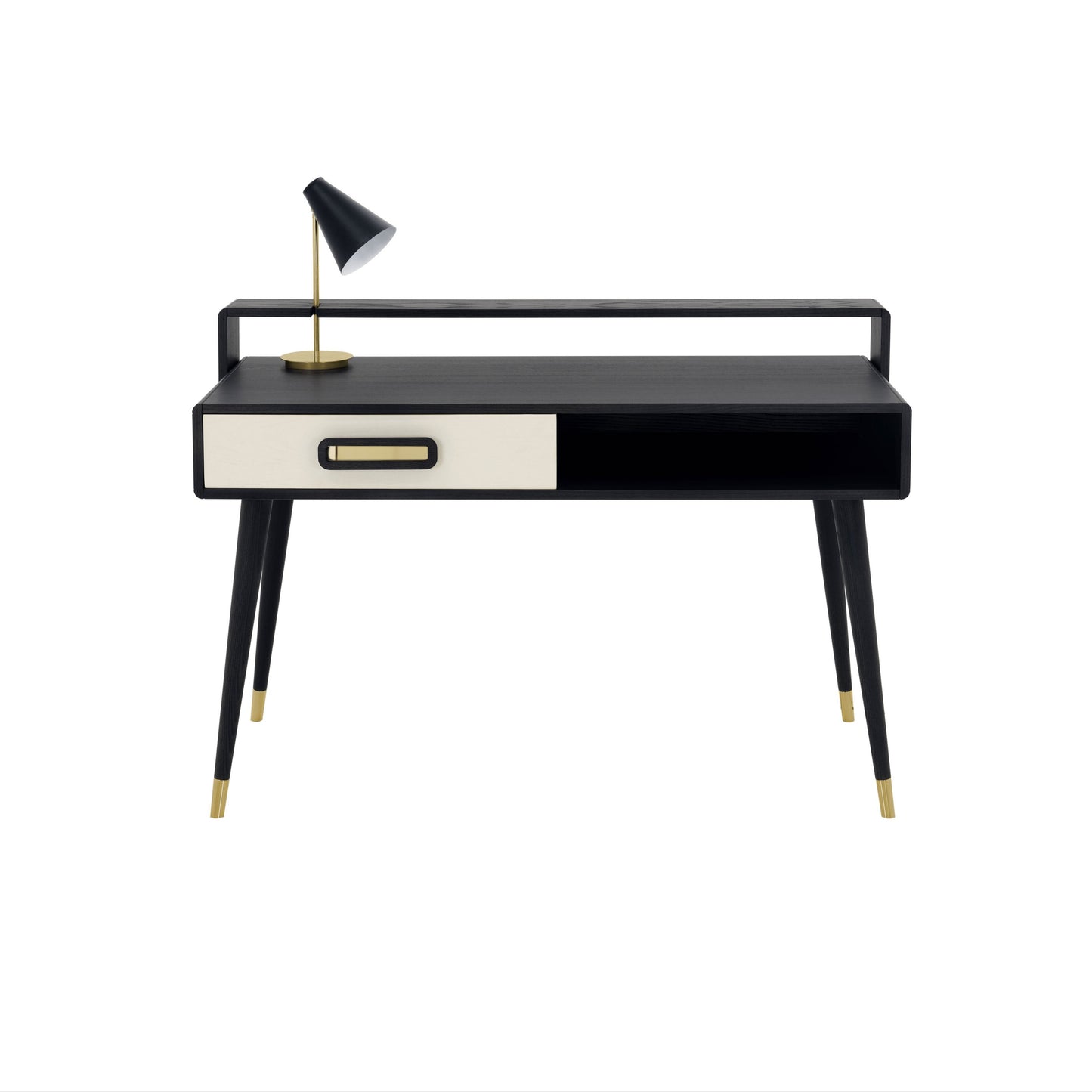 Michael desk with shelf