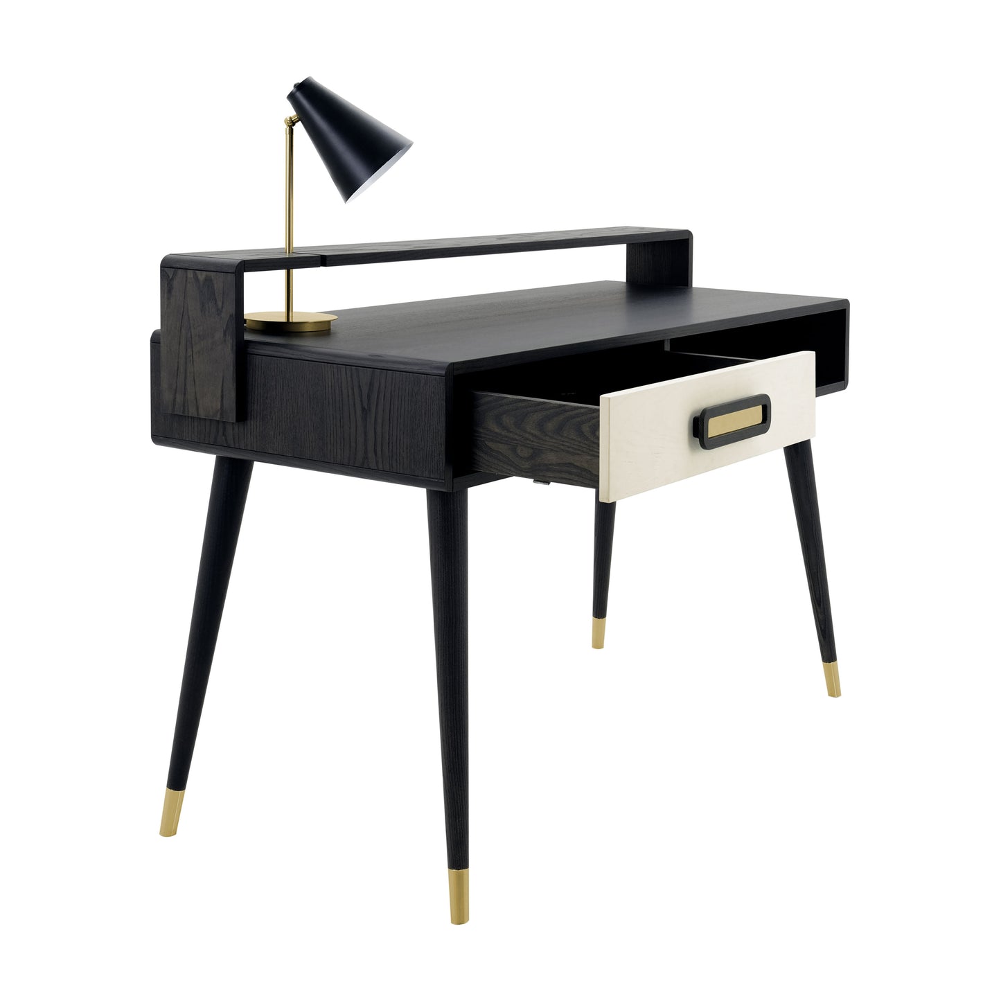 Michael desk with shelf