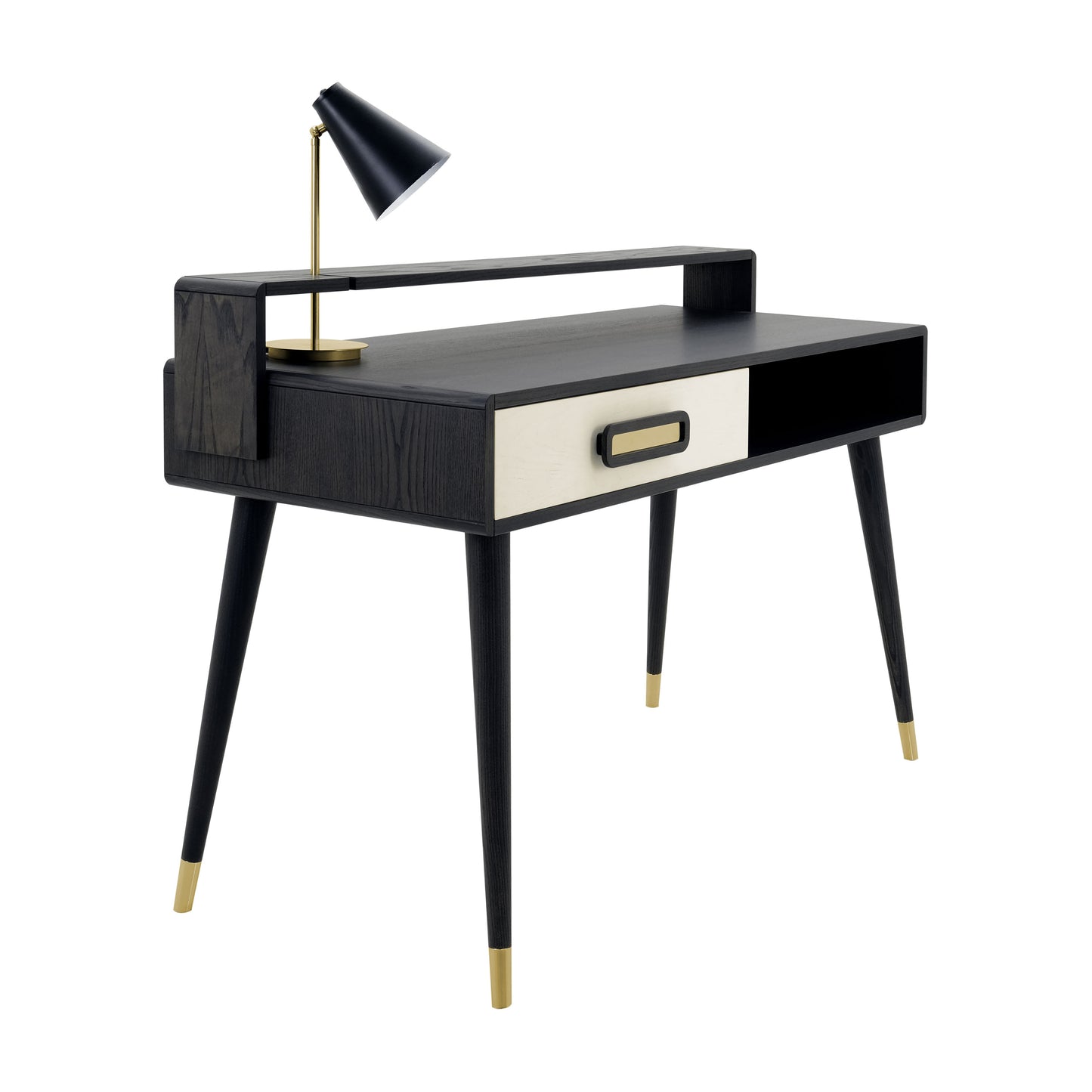 Michael desk with shelf