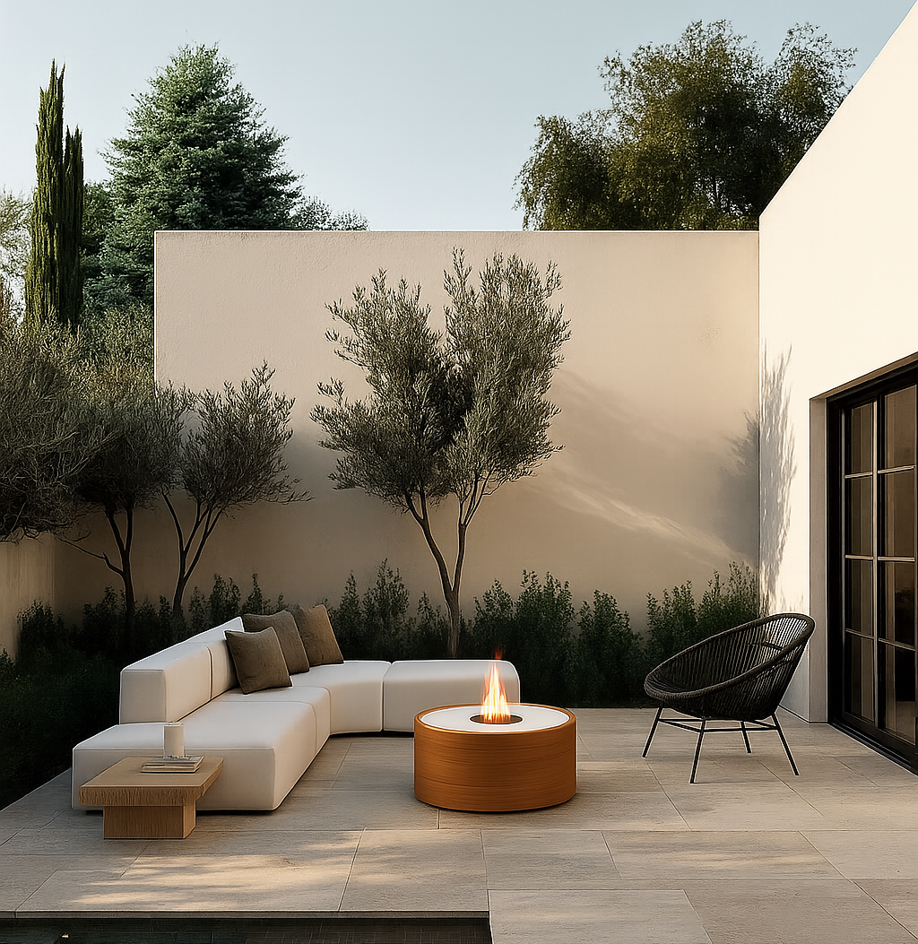 Amalfi Fireplace Base
