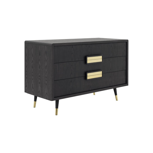 Morgan three-drawer chest of drawers