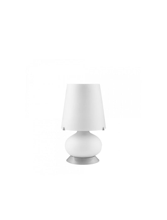 Lampada da tavolo Kandida bianca